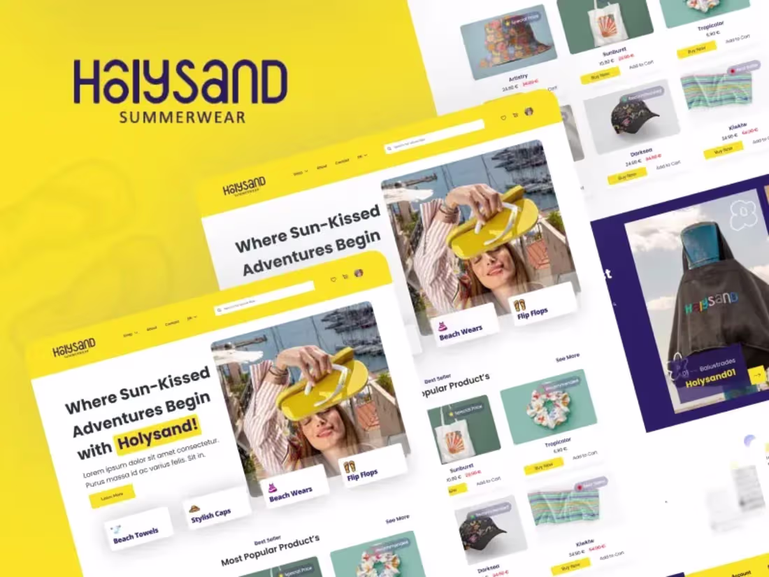 Cover image for Beach Wear - Holysand