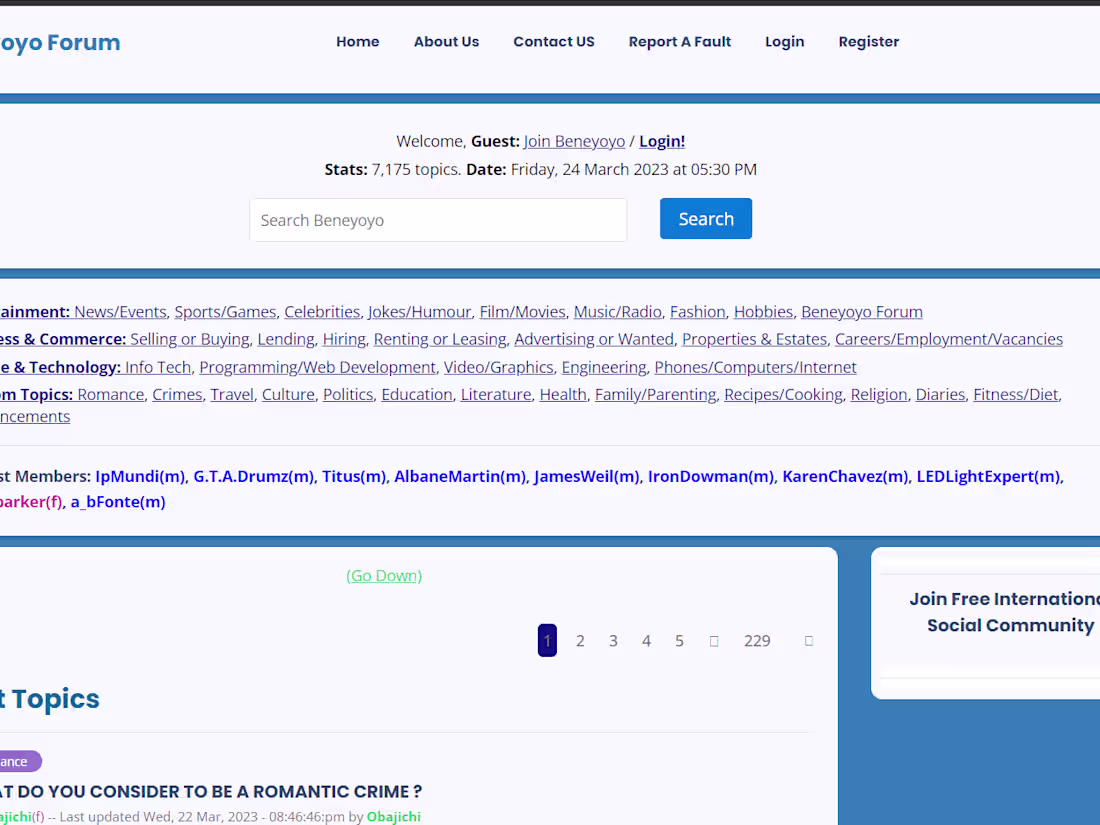 Cover image for Social Forum