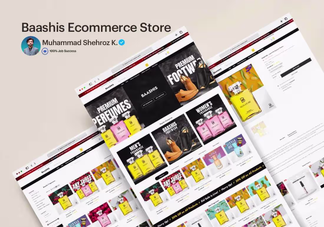 Cover image for Baashis Ecommerce Store