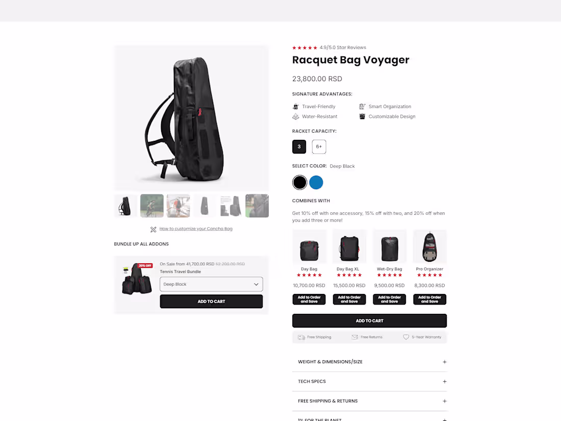 Cover image for Shopify Website - Landing pages