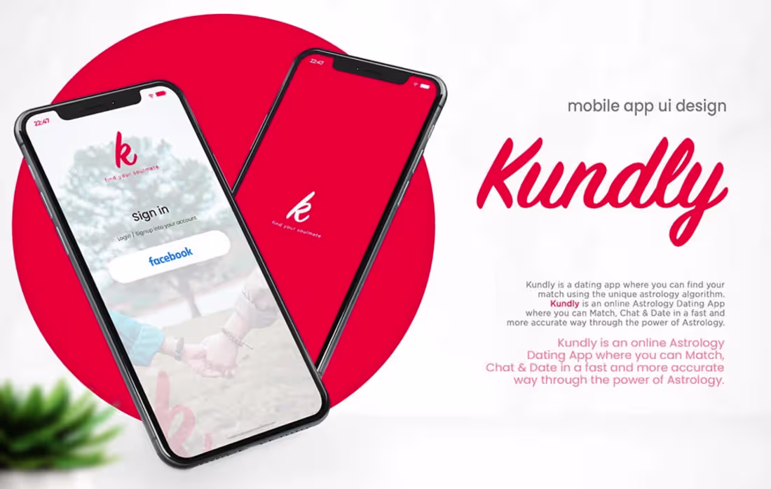 Cover image for Kundly | Dating App | Mobile App UI Design