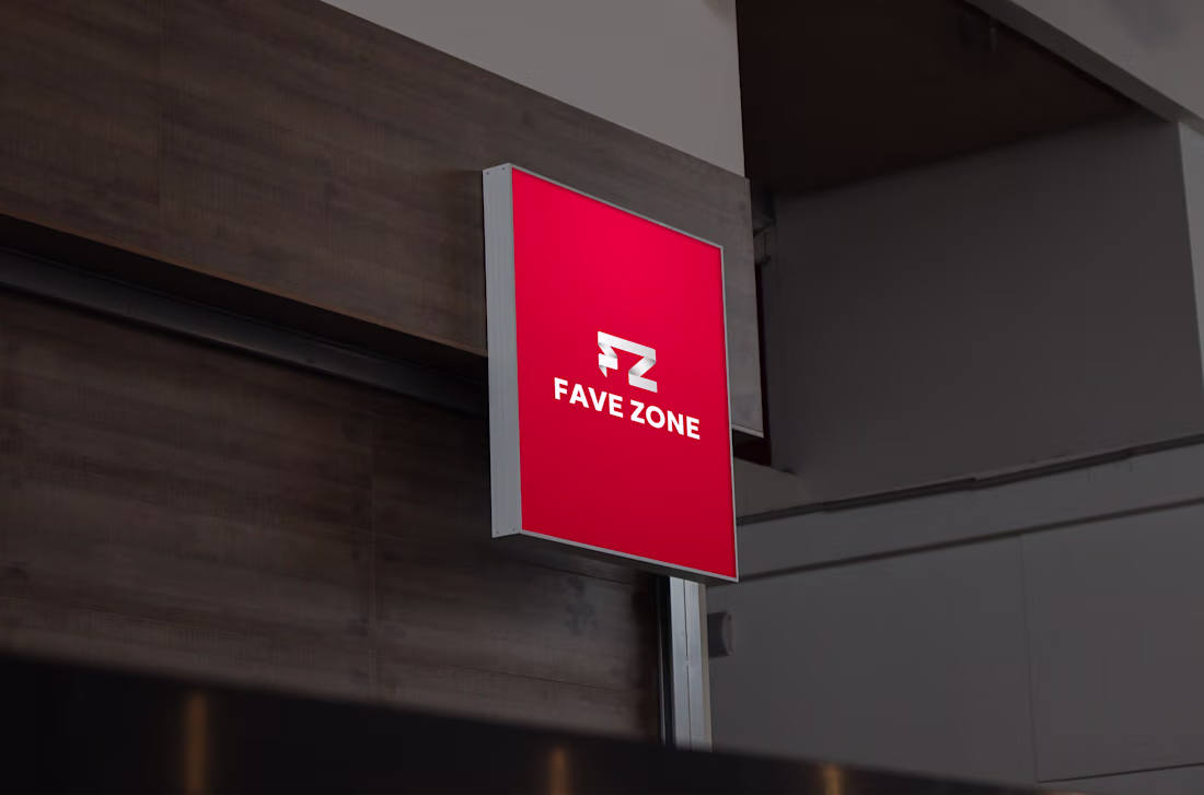 Cover image for Fave Zone Logo Design
