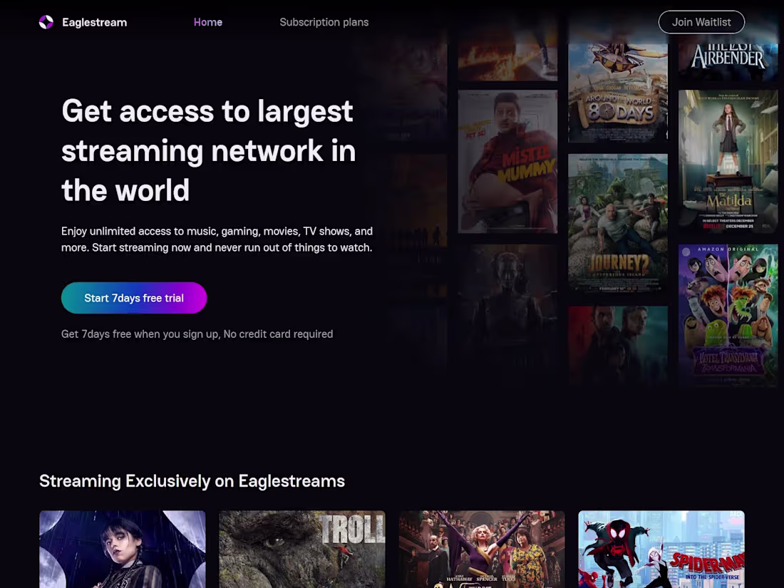 Cover image for Eaglestream