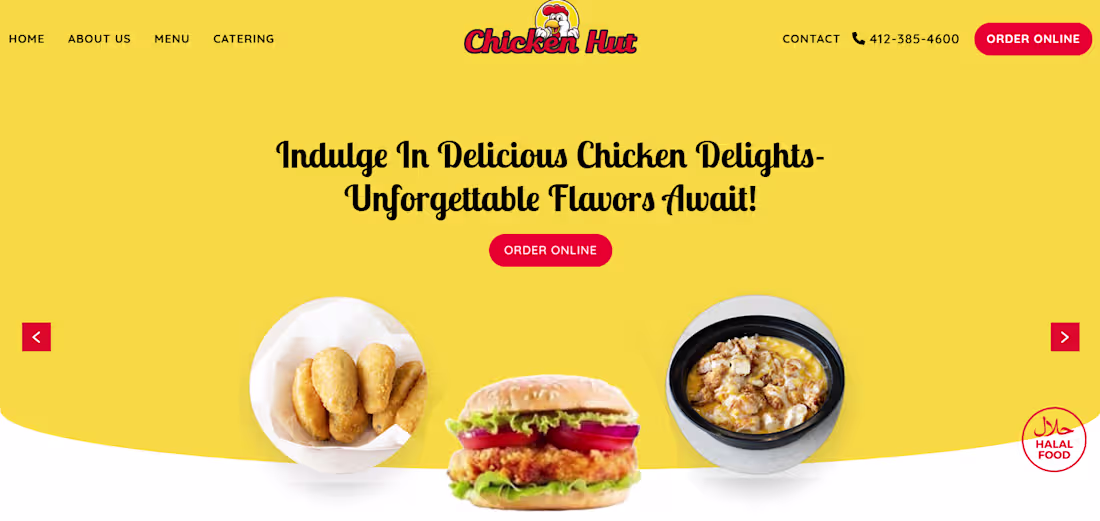 Cover image for Restaurant Website 