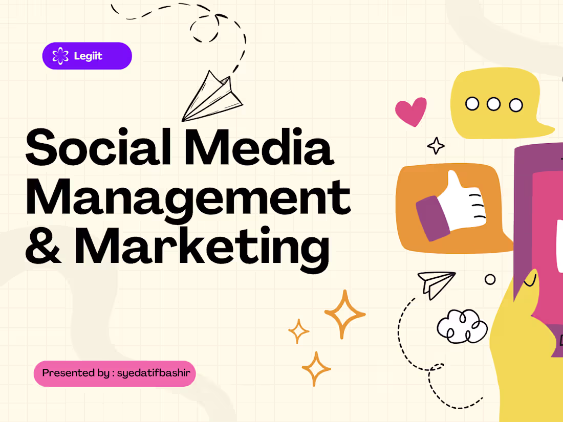 Cover image for Social Media Marketer