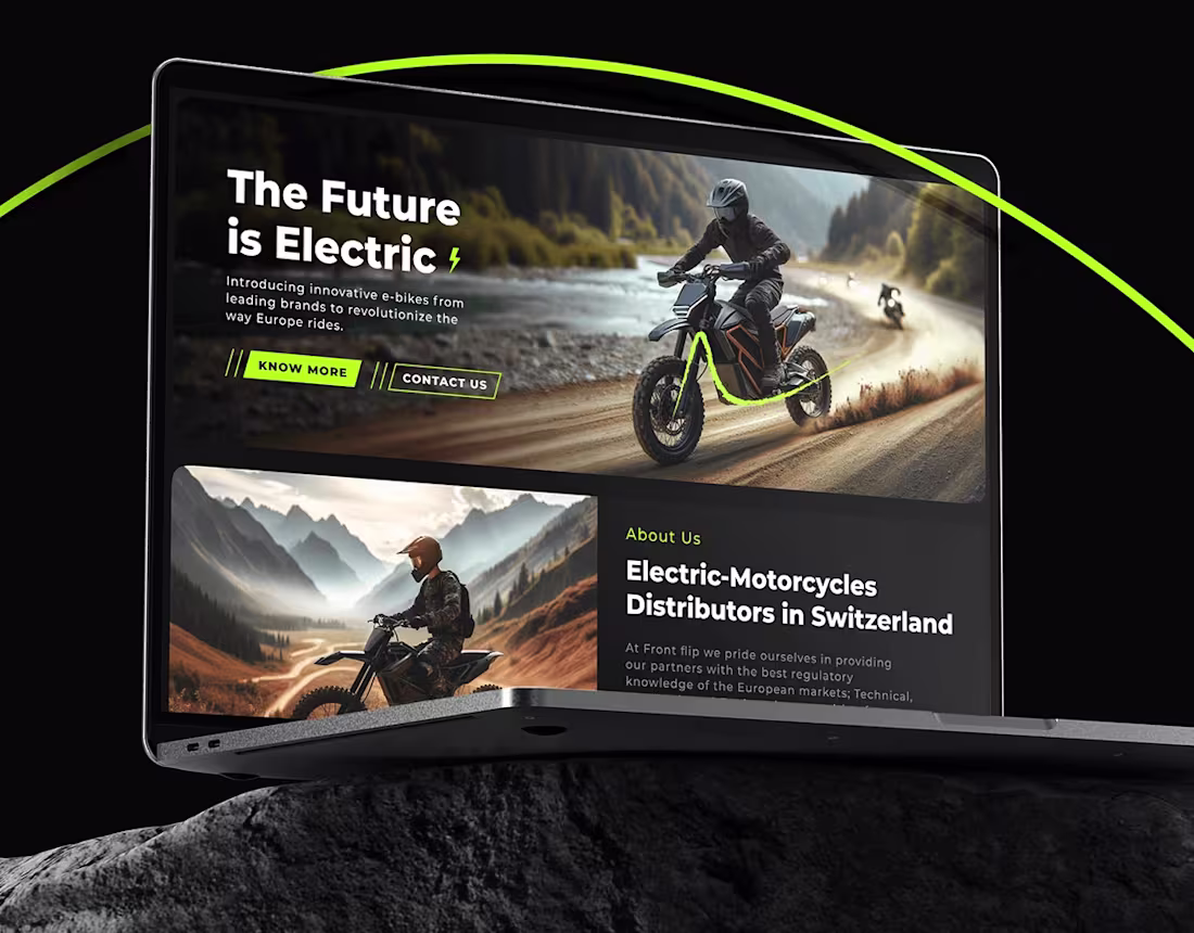 Cover image for Front Flip GMBH Web Design