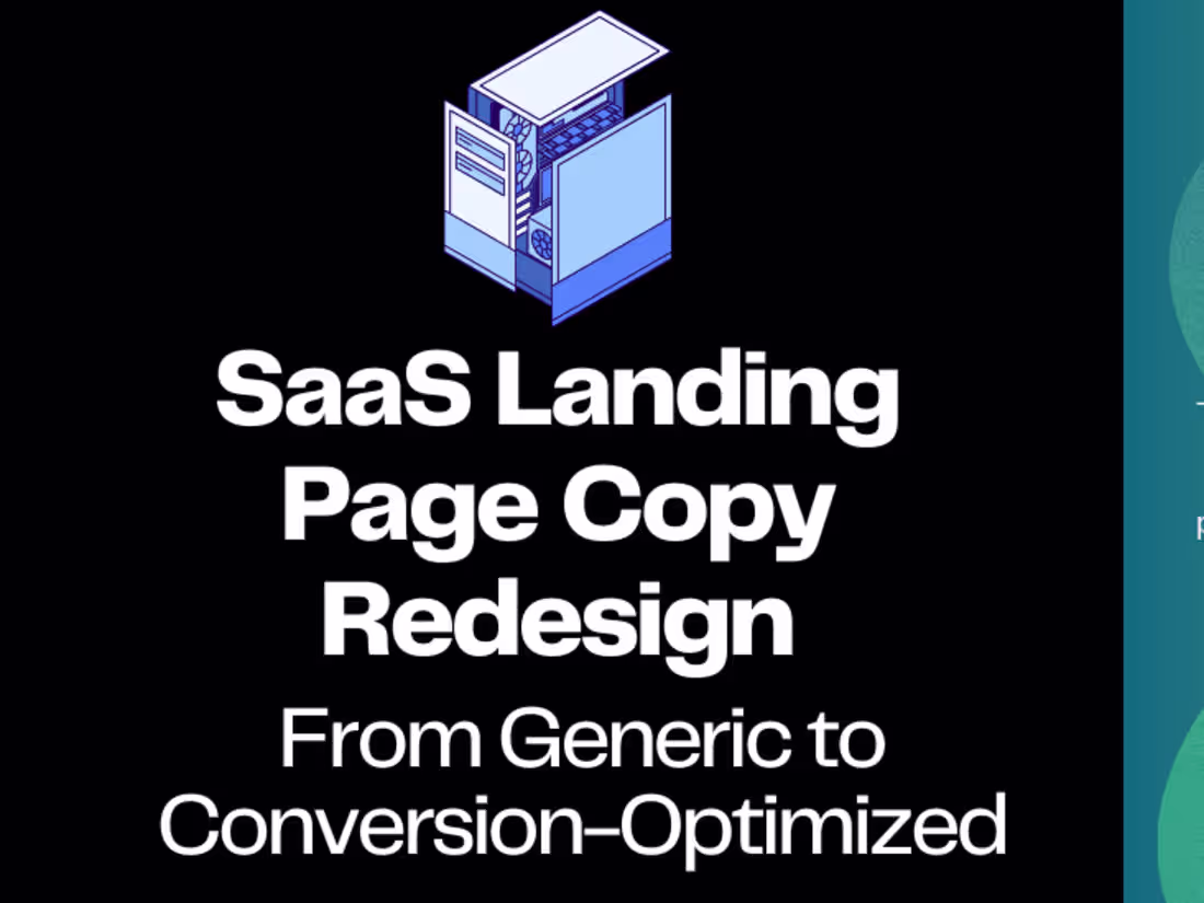 Cover image for SaaS Landing Page