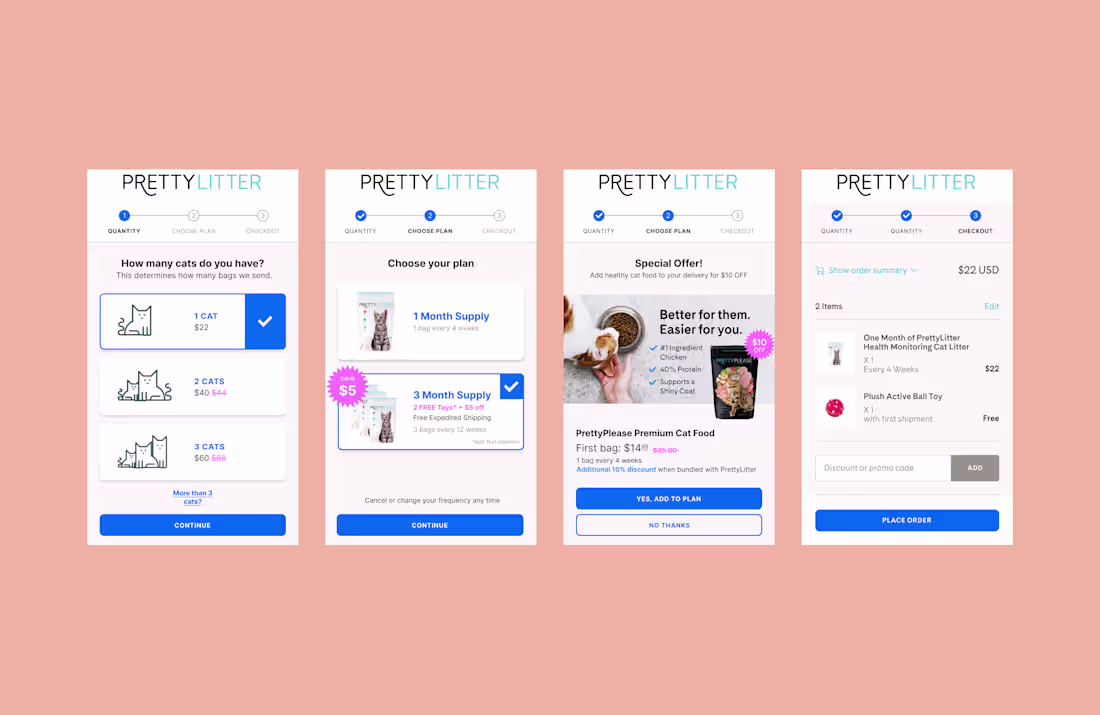 Cover image for Improving UX and conversion in a redesigned subscription flow 