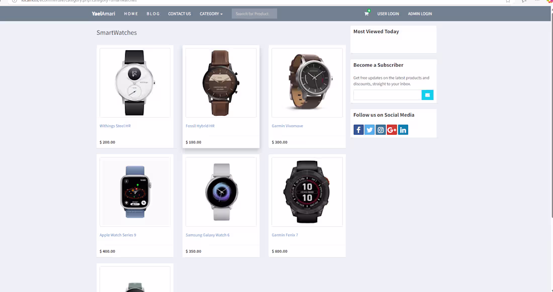 Cover image for A simple and clean website design created to match my client...