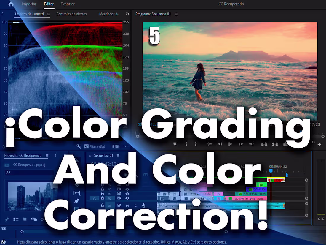 Cover image for Color Correction and Color Grading Demo reel