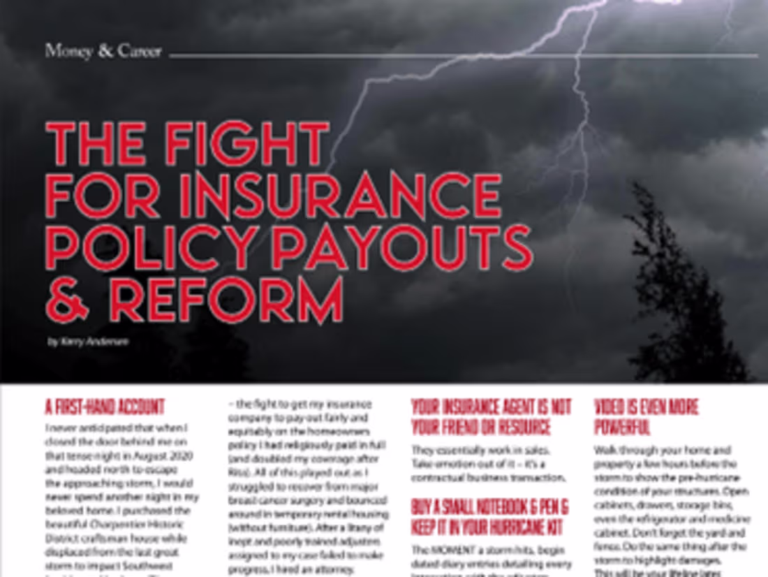 Cover image for The Fight For Insurance Policy Payouts & Reform
