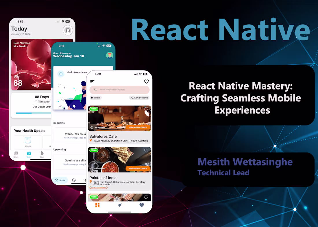 Cover image for React Native Development: Crafting Seamless Mobile Experiences