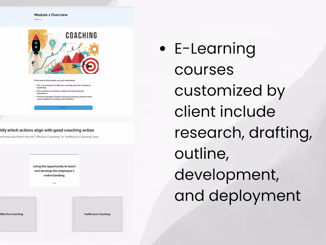 Cover image for E-Learning Course 
