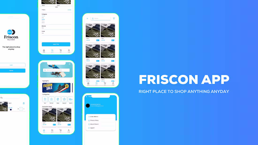Cover image for Friscon Mobile App