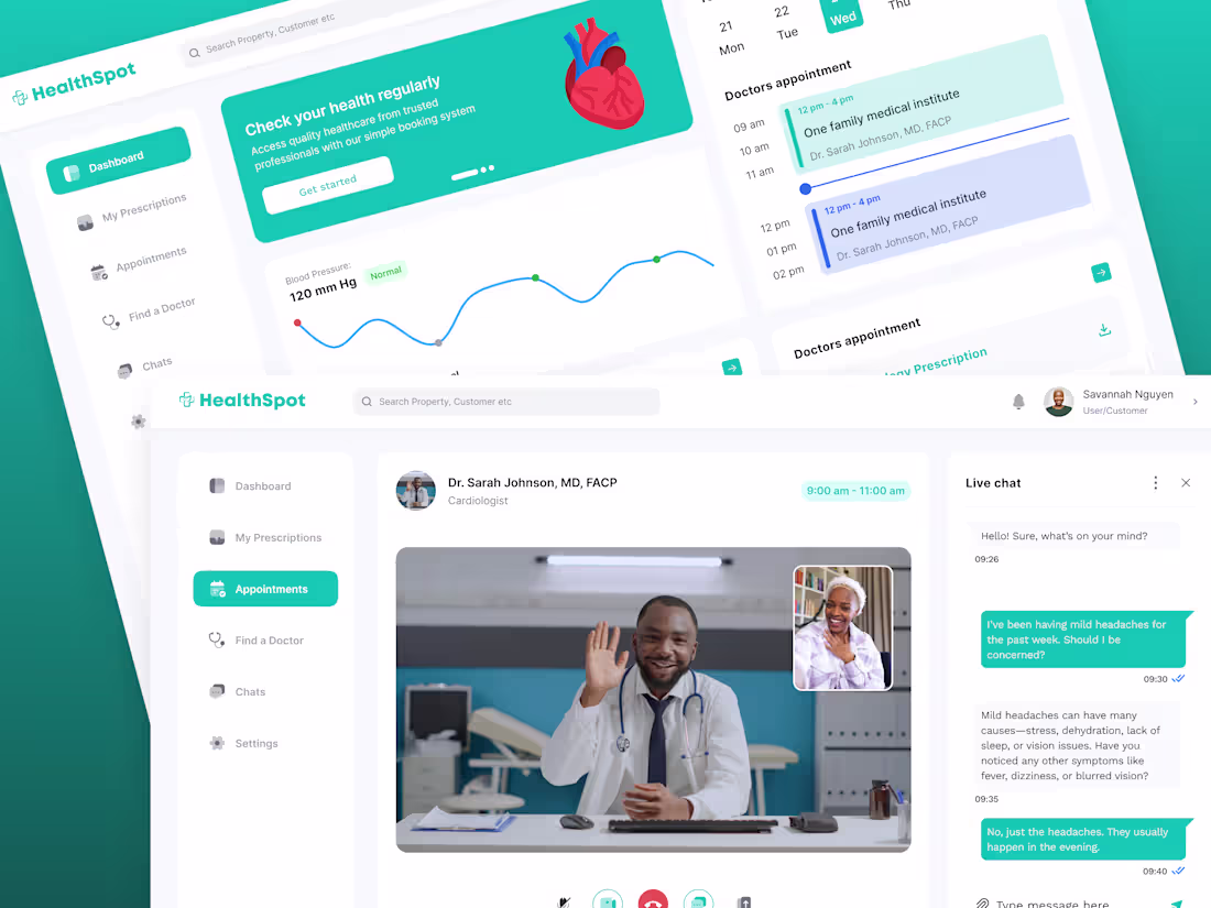 Cover image for HealthSpot Telemedicine Platform 