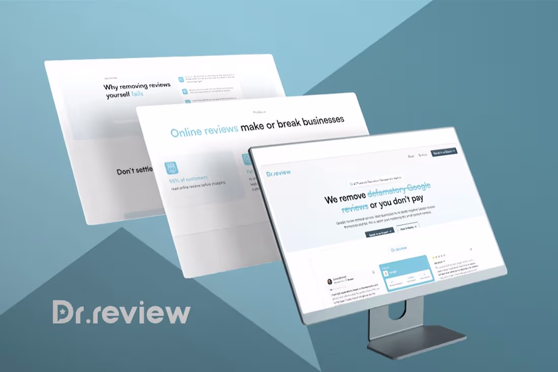 Cover image for Reputation Management SaaS Landing Page