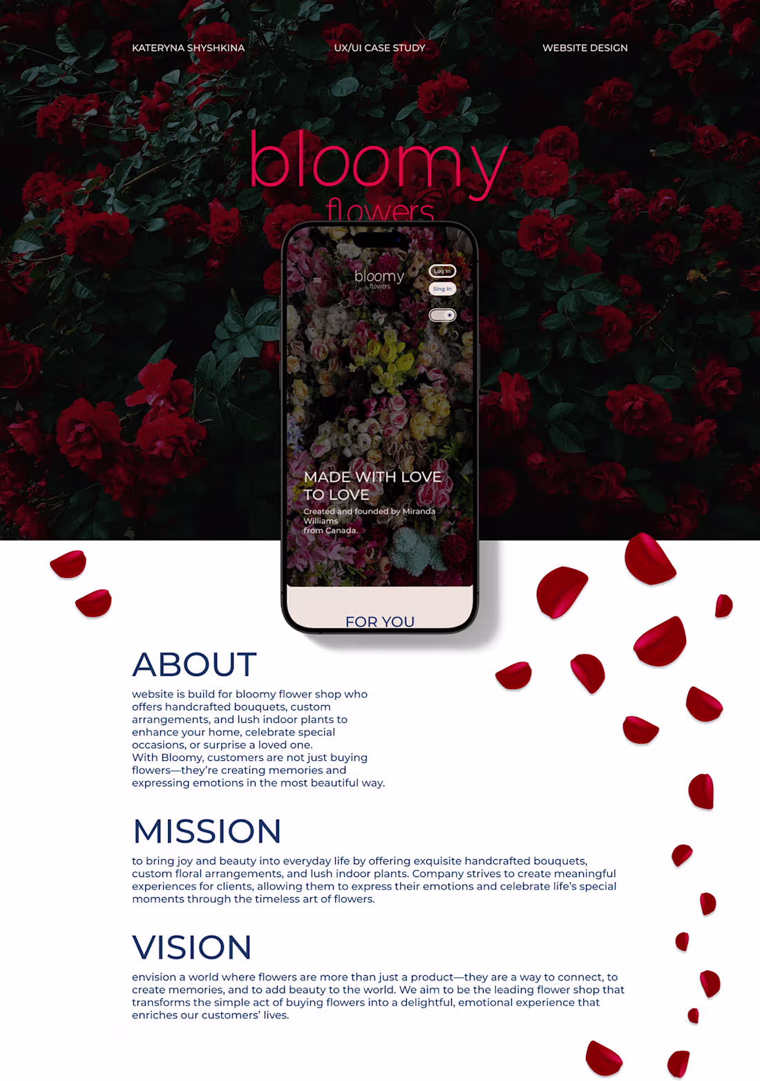 Cover image for UX/UI Case Study Website Design