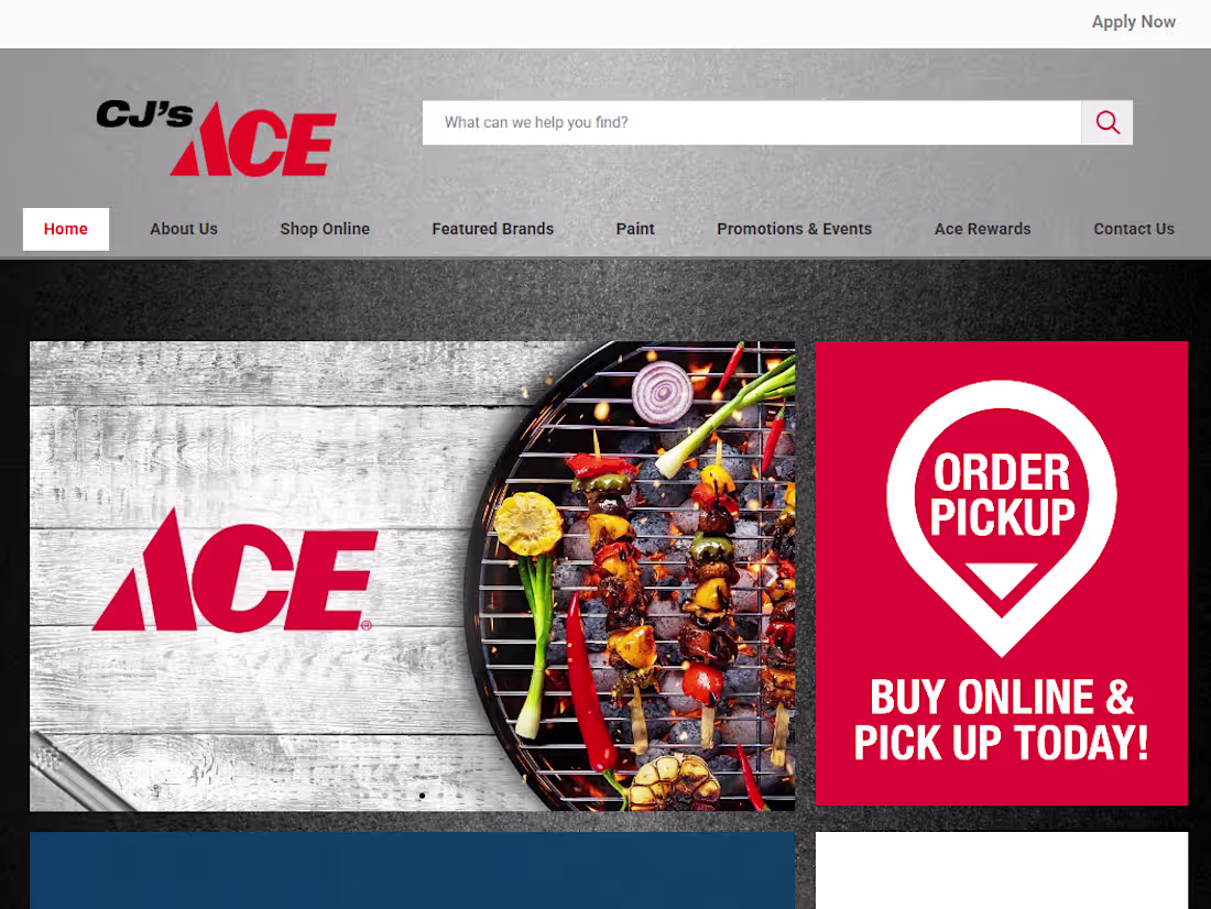 Cover image for CJ's Ace Main Site