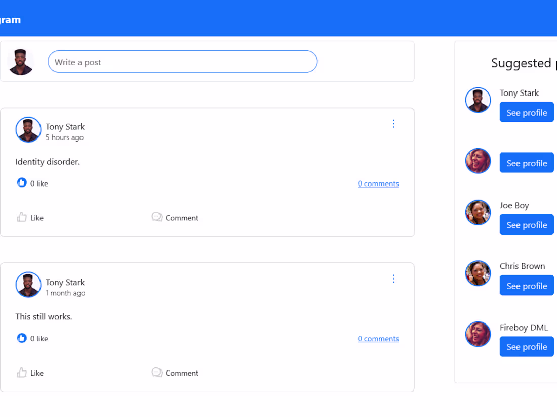 Cover image for Postagram