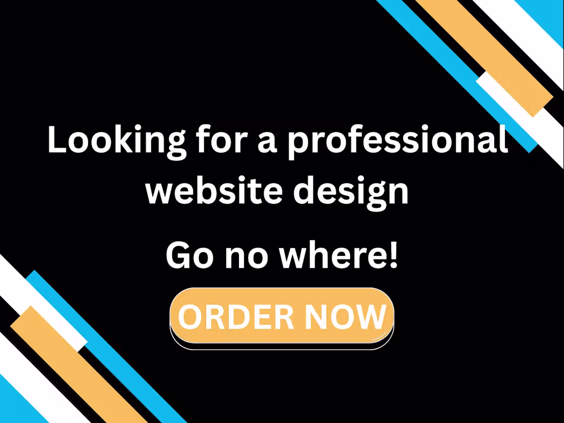 Cover image for I'll Craft a Custom Website That Converts