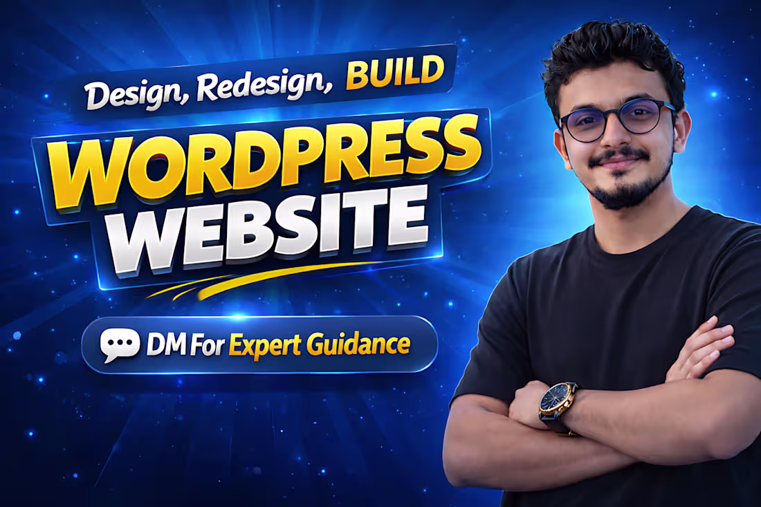 Cover image for WordPress Website Design | Custom, High-Converting, Responsive