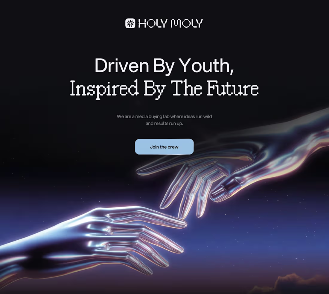 Cover image for Animated landing for international media buying agency