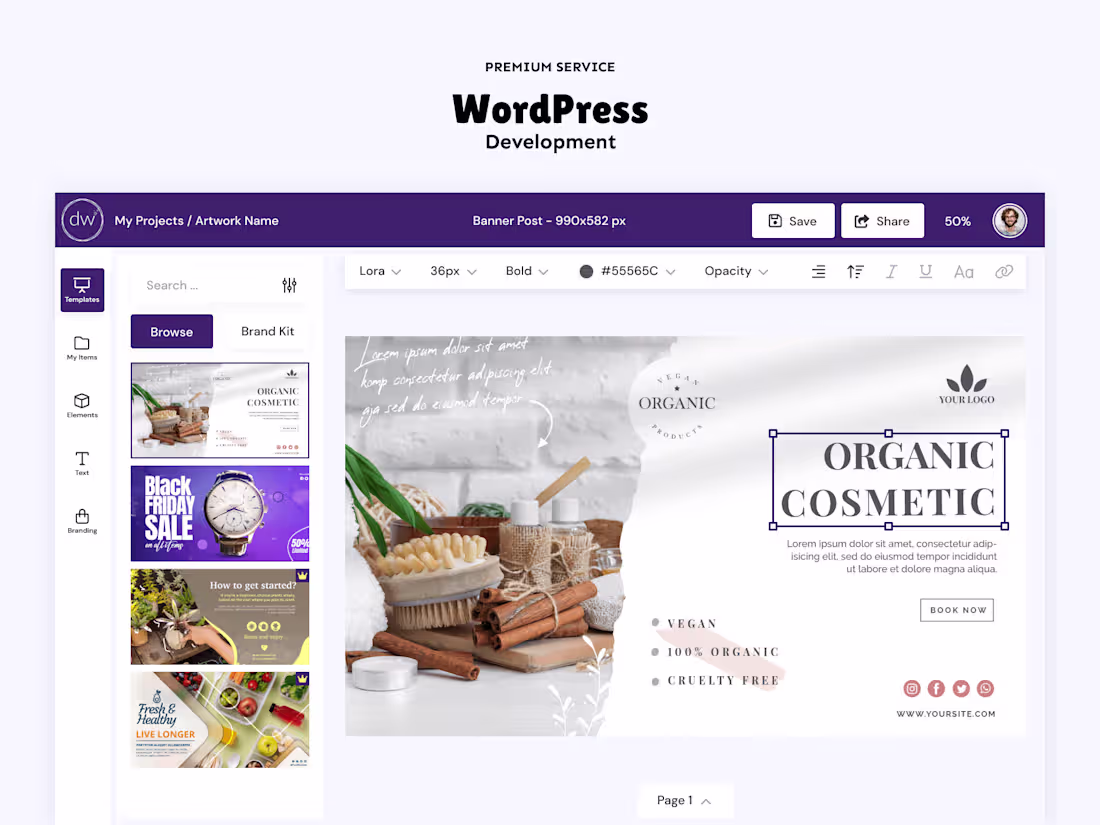 Cover image for WordPress Website Development