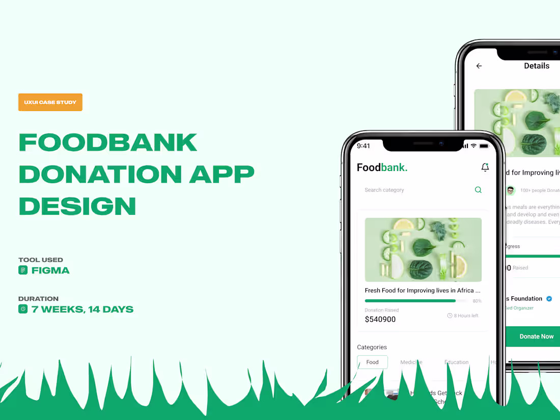 Cover image for Donation App Case Study