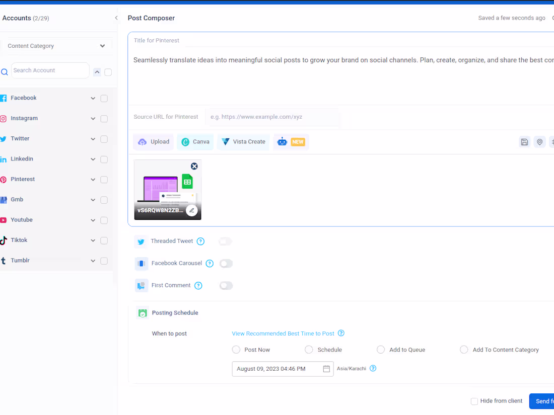 Cover image for Web App(Social Media Management)