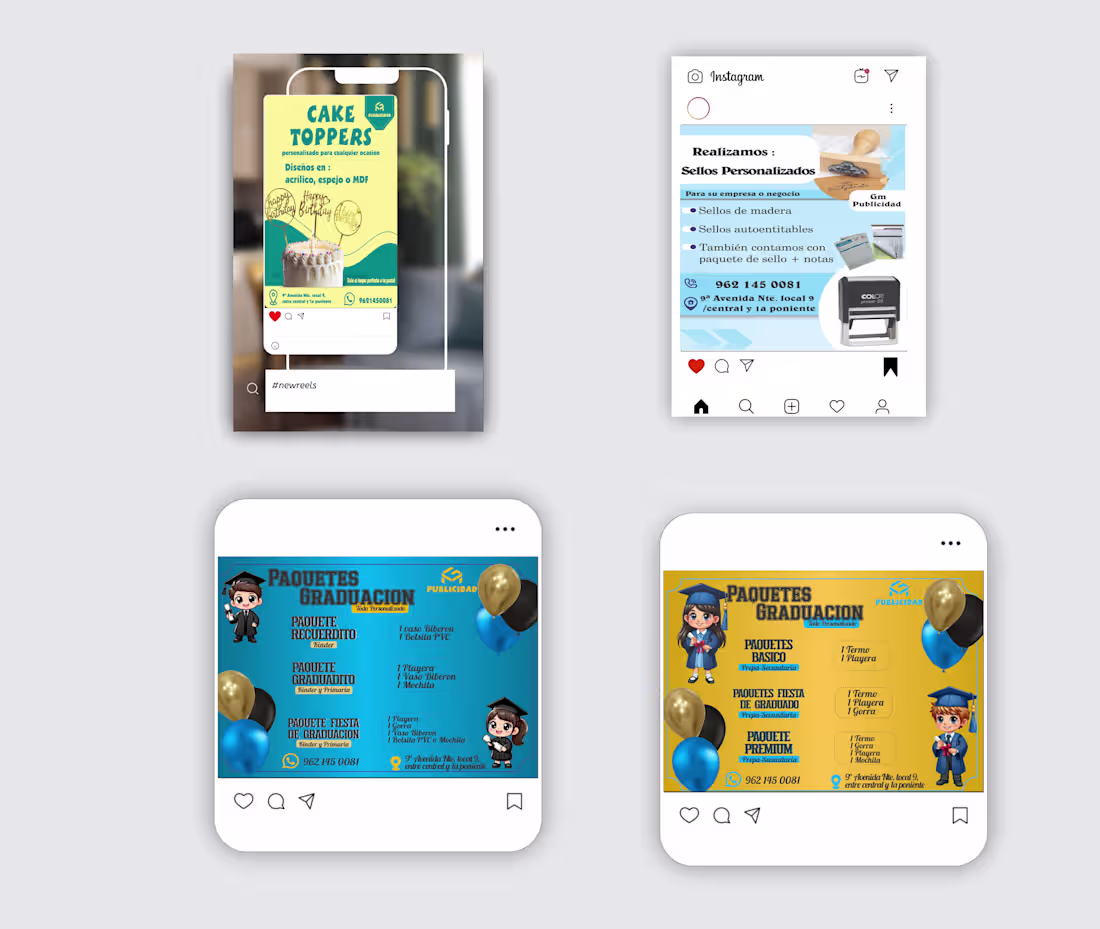 Cover image for Advertising design created to promote