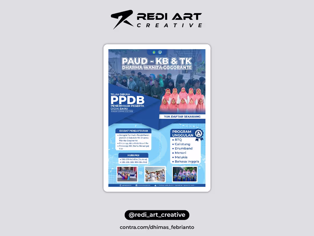 Cover image for Design Poster PPDB School