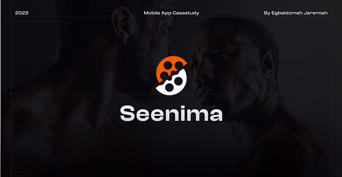 Cover image for Seenima - Movie Ticket Booking App