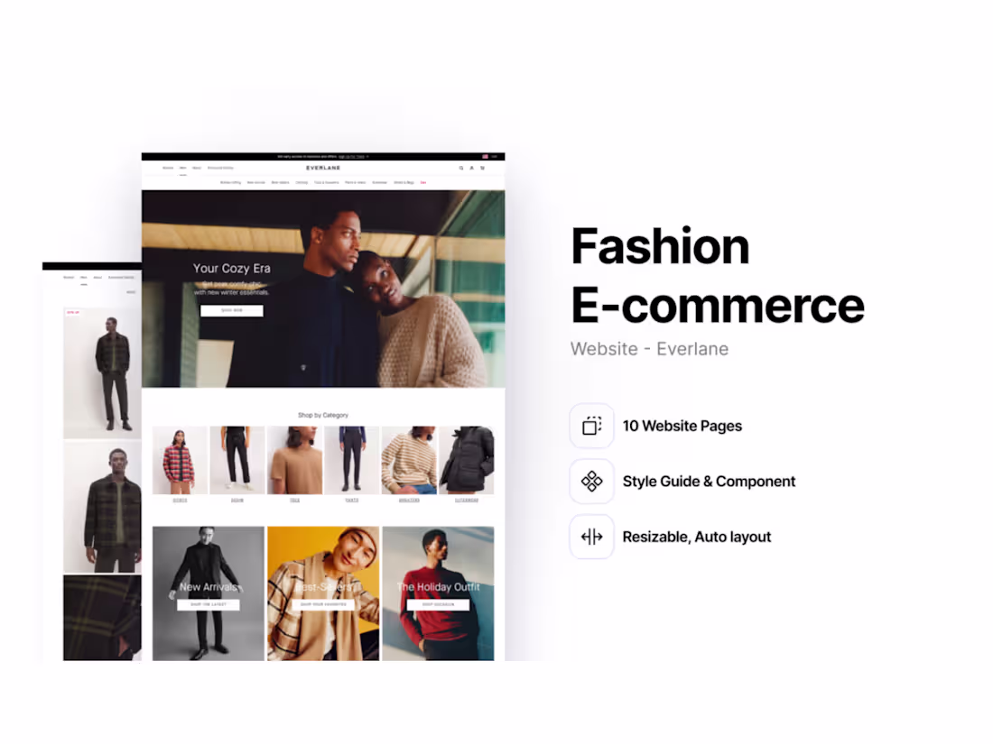 Cover image for Everlane E-Commerce Website Revamp
