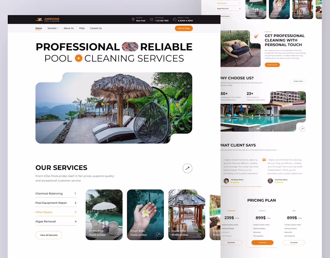 Cover image for Cleaning services