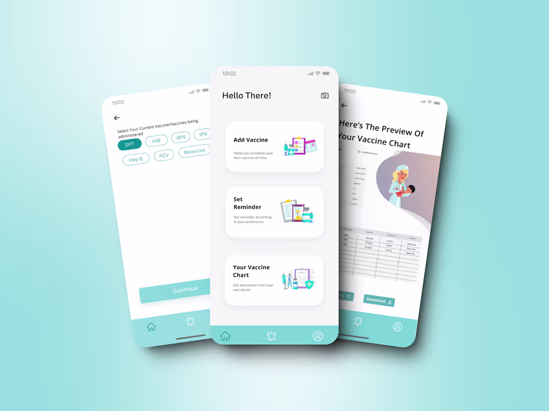 Cover image for VacSeen Mobile App - Vaccination Record Management