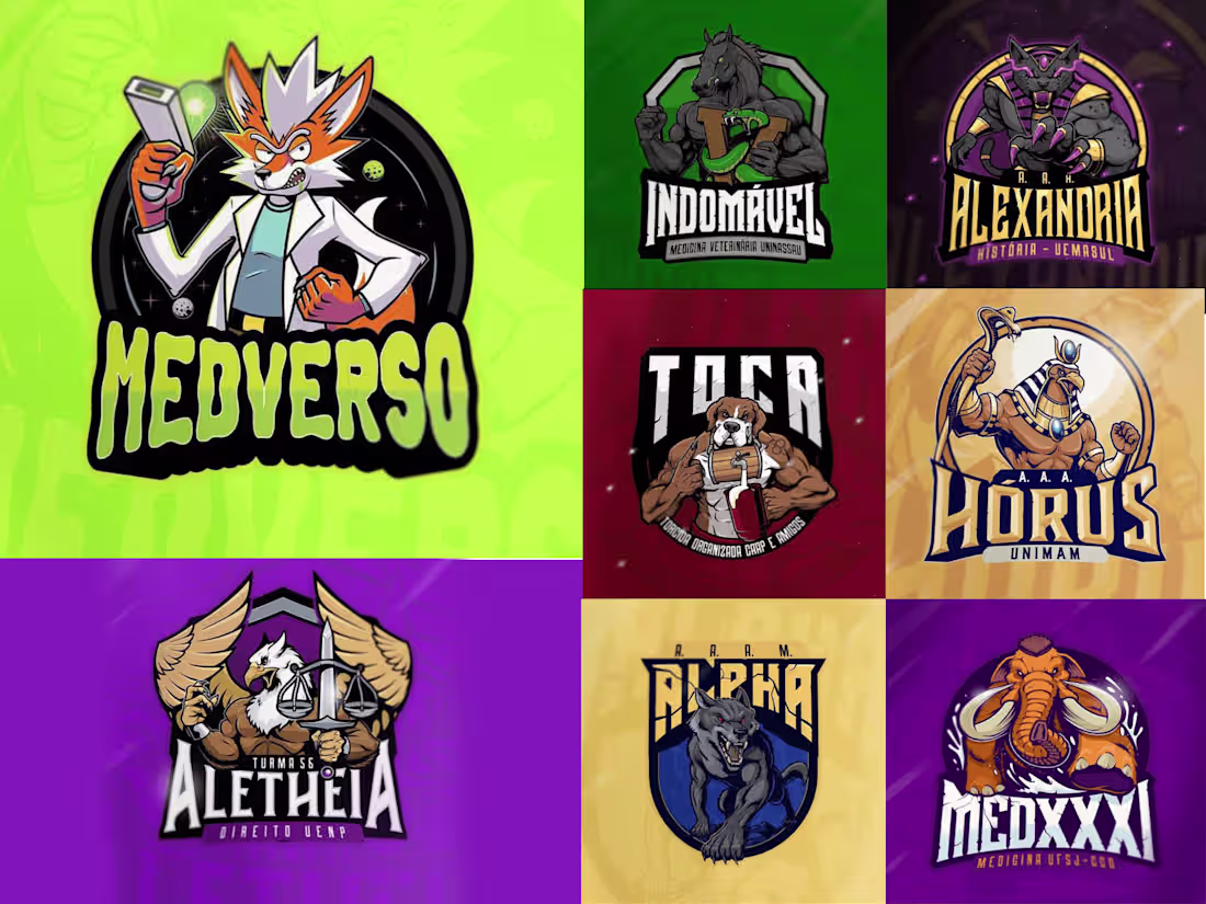 Cover image for I will design mascot,cartoon,caricature logo for any things