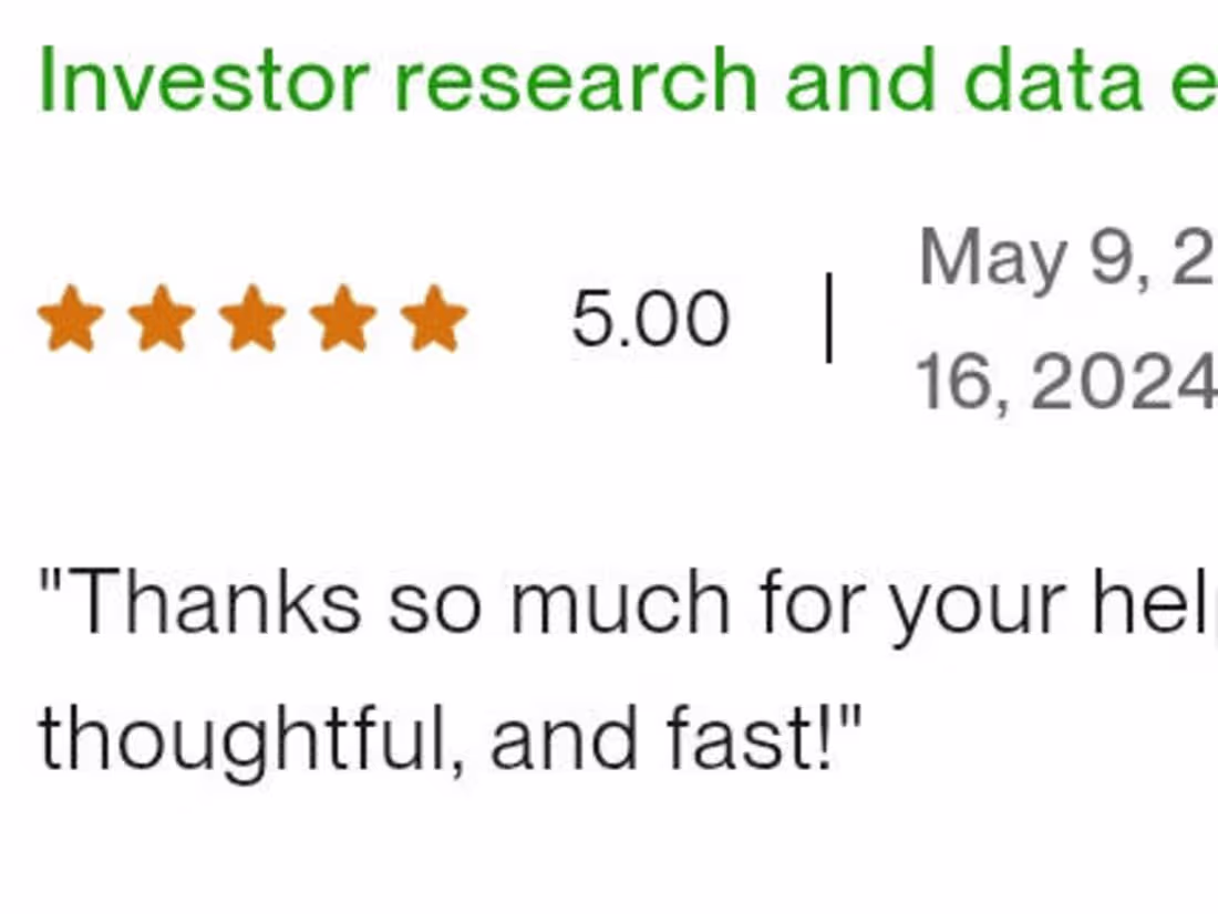 Cover image for From Seed to Growth: Fundraising Assistance, investors research 