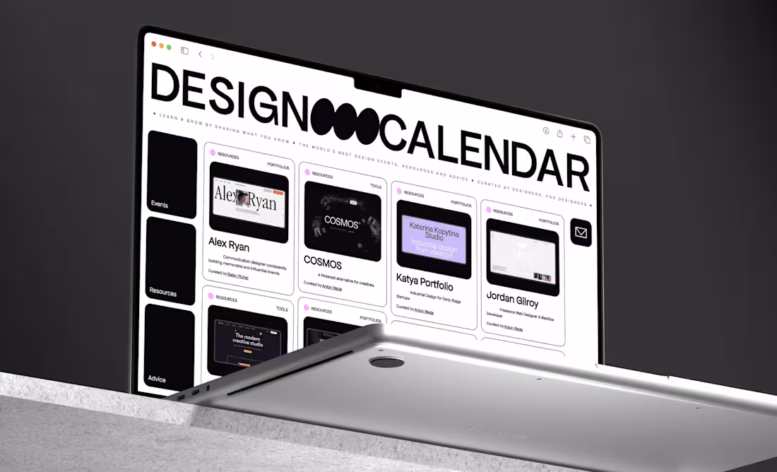Cover image for Universal Platform for Designers made with Webflow & GSAP