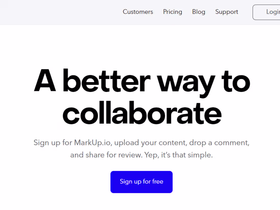 Cover image for SaaS content for MarkUp.io