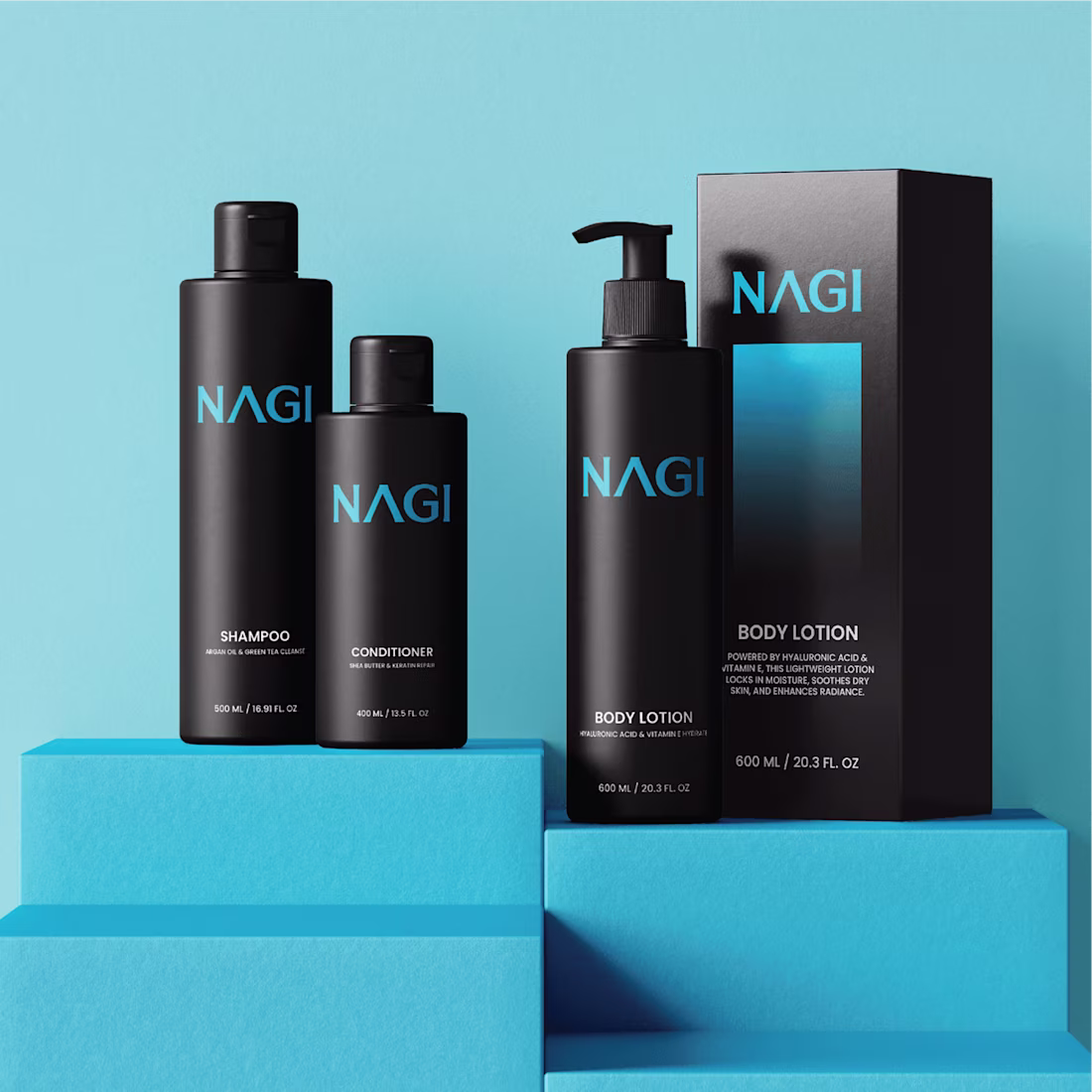 Cover image for NAGI SKINCARE | Brand Identity Design
