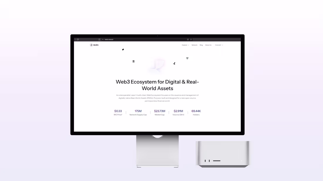 Cover image for Realio: Web3 Infrastructure & Digital Asset Innovation