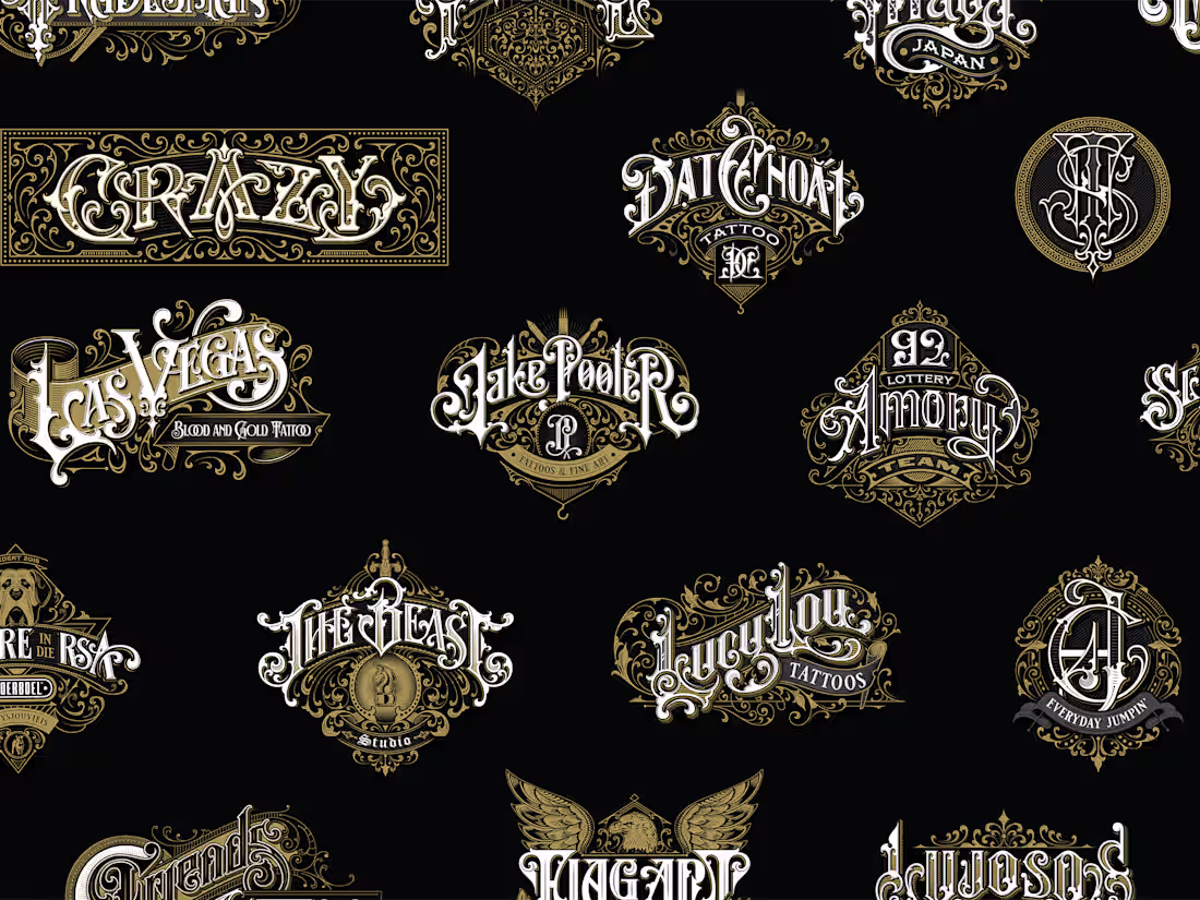 Cover image for CUSTOM VINTAGE LETTERING/LOGOTYPE