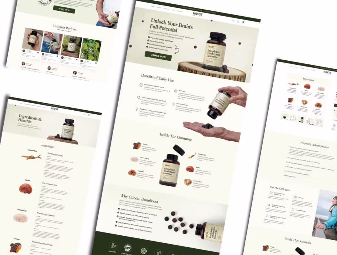 Cover image for Custom Shopify Development - HRVST