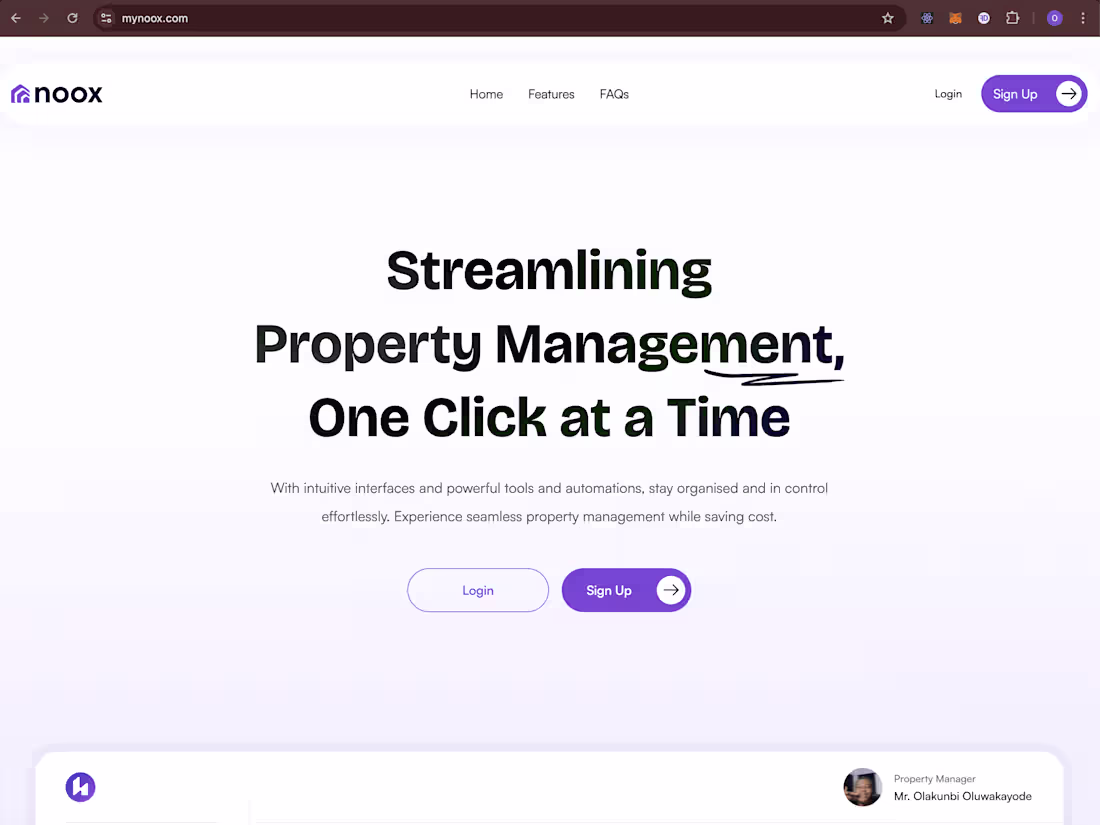 Cover image for mynoox.com