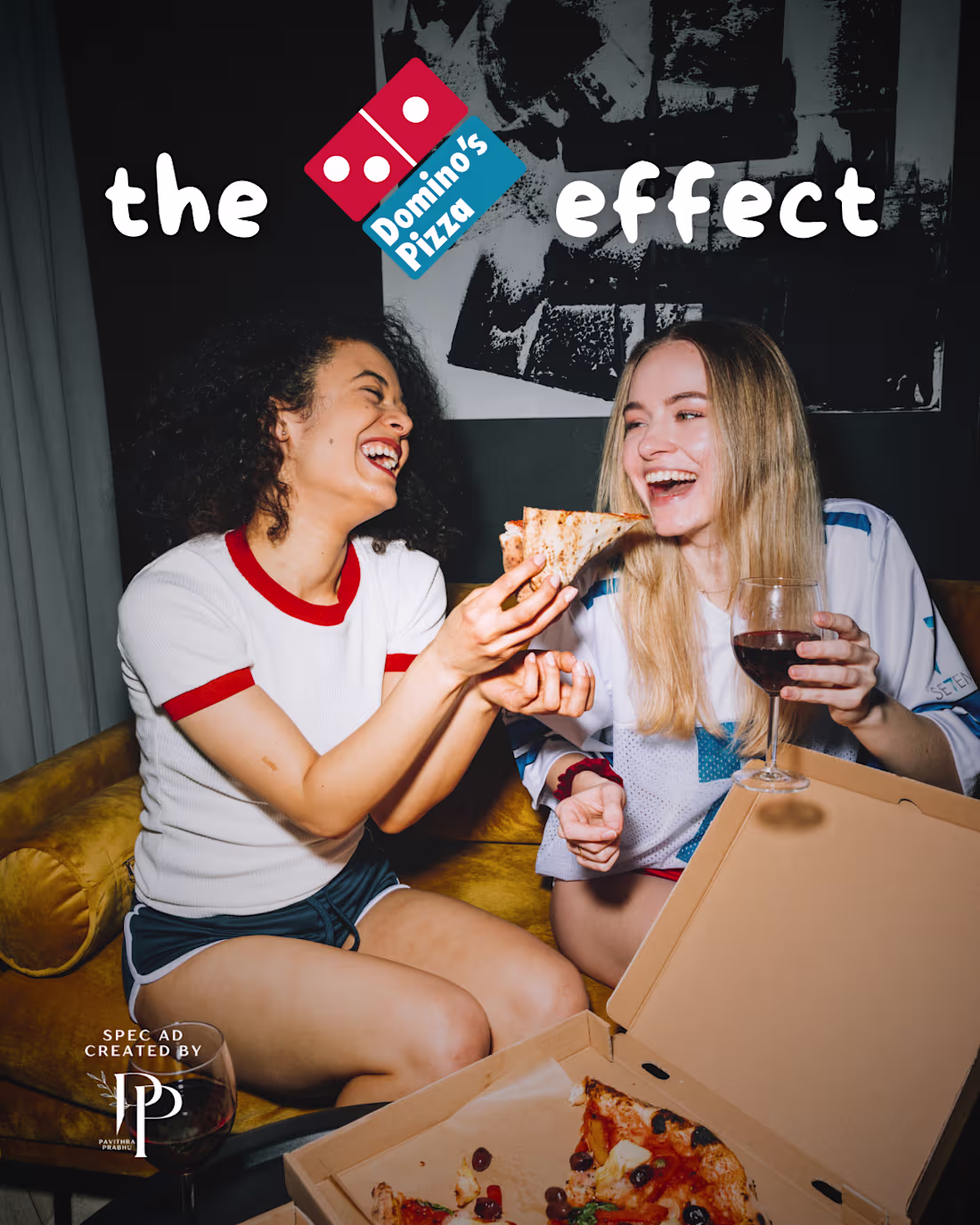 Cover image for Spec ad for Dominos. Just