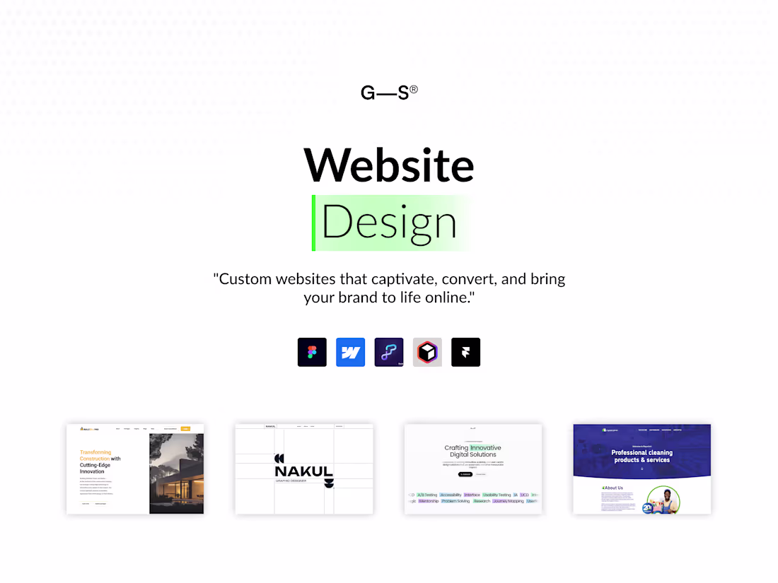 Cover image for Website Design