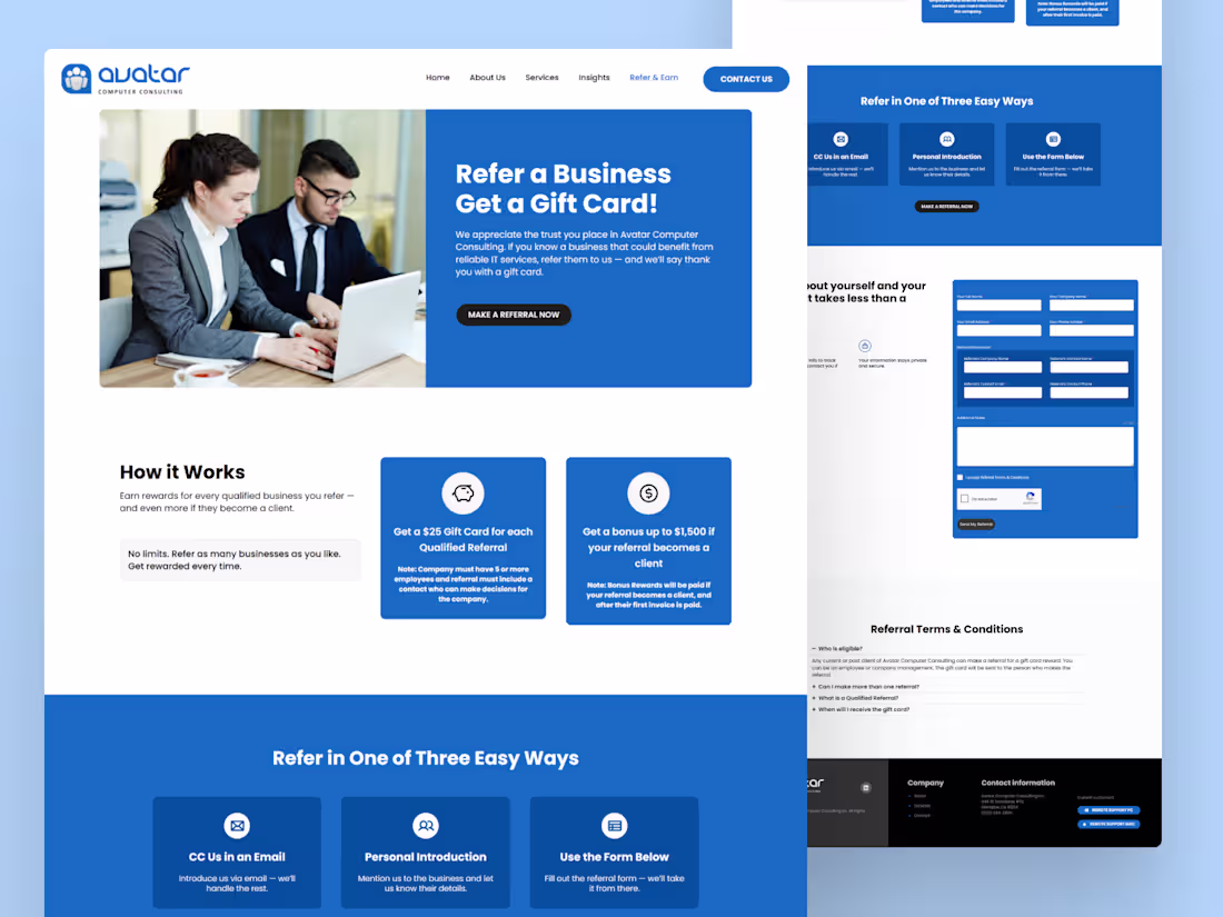 Cover image for IT Services & Consulting | Web Design + Dev
