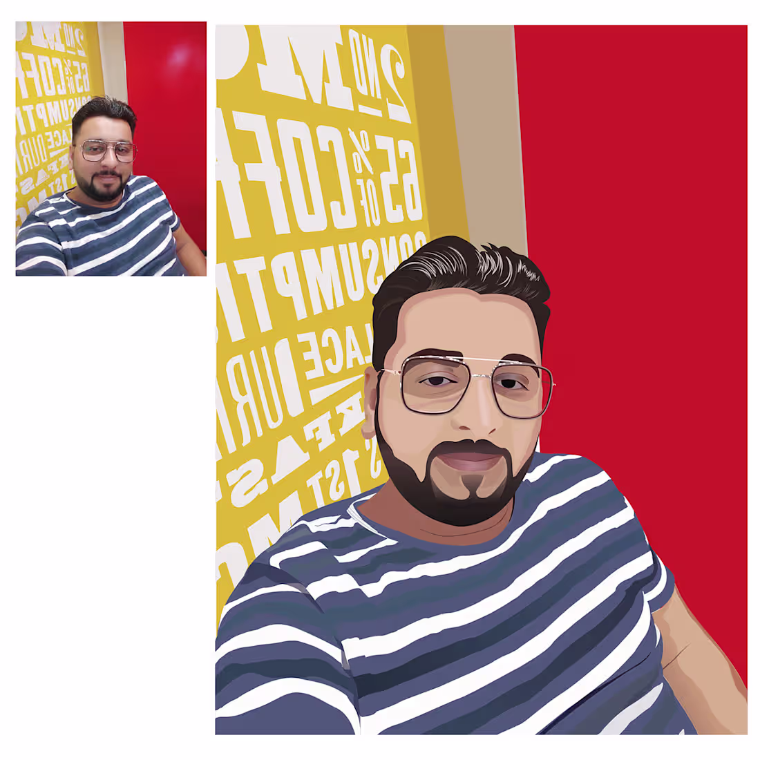 Cover image for Vector Portrait Illustrations on Behance