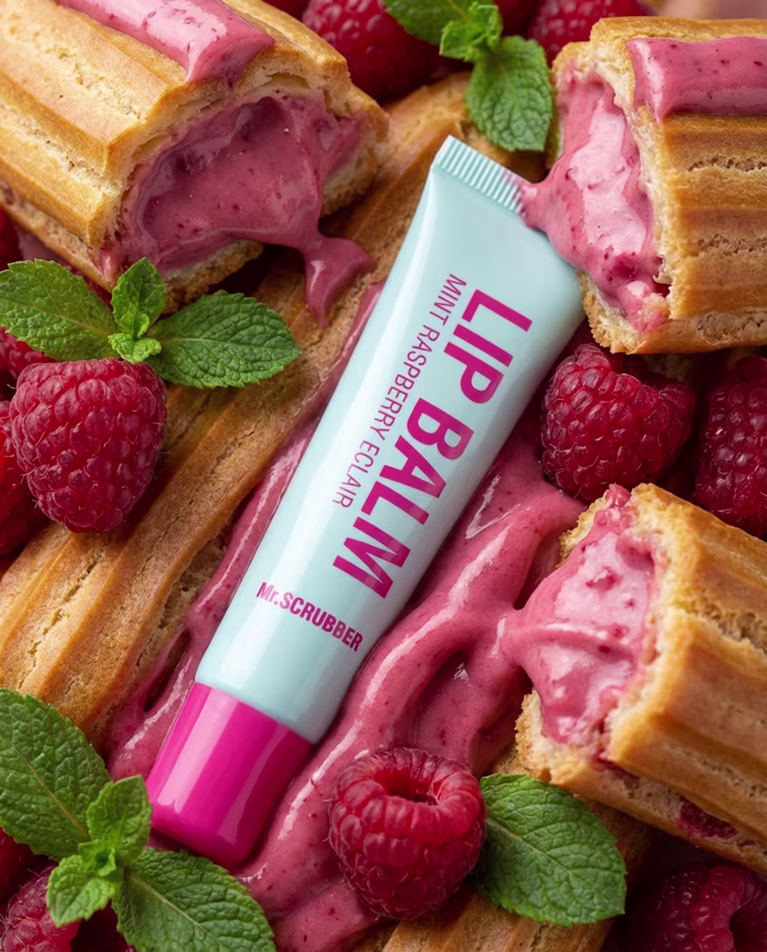 Cover image for The visuals highlight: glass-like shine and smooth textures ...