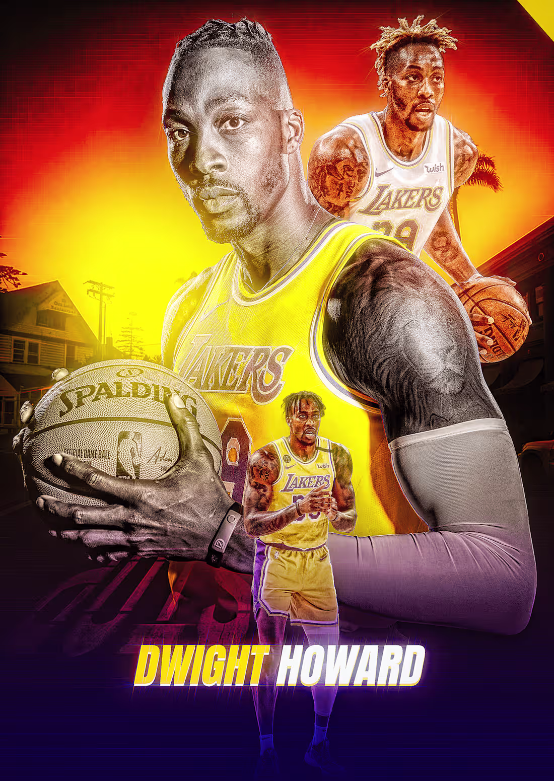 Cover image for A Sport Promotional Ad for Dwight Howard :: Behance